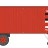 Rapido Trains 403007 HO Scale 35' Fruehauf Integral-Post Van Trailer New Haven NH