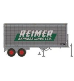 Rapido Trains 403084 HO Scale 26' Can-Car Dry Van Trailer Reimer Trucking 3768