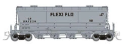 Rapido Trains 533006A N Scale PD3500 Flexi Flo Covered Hopper Conrail (Repaint) CR # Varies