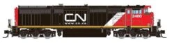 Rapido Trains 540537 N Scale GE Dash 8-40CM Canadian National "Website" CN 2400 With DCC Sound