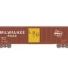 Athearn Roundhouse 15097 HO Scale 50' PS-1 Single Sliding Door Boxcar Milwaukee Road MILW 16611