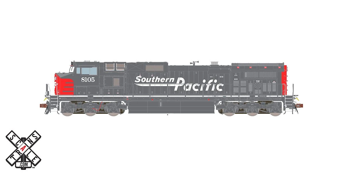ScaleTrains 33497 Rivet Counter HO Scale GE Dash 9 (C44-9W) Southern Pacific SP 8168 1 ScaleTrains 33497 Rivet Counter HO Scale GE Dash 9 (C44-9W) Southern Pacific SP 8168