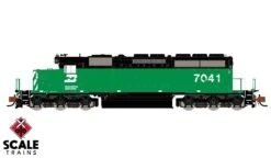 ScaleTrains 33785 Rivet N Scale SD40-2 Burlington Northern BN 7041 DCC LokSound