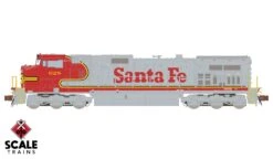 ScaleTrains 38518 Rivet Counter N Scale GE Dash 9-44CW Santa Fe ATSF 644