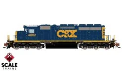 ScaleTrains 38630 Rivet N Scale EMD SD40-3 CSX 4035