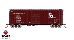 ScaleTrains Kit Classics 1227 HO Scale PS-1 Boxcar Chesapeake & Ohio C&O 15026