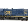 ScaleTrains Operator 10973 N Scale GE ET44AH Tier 4 Diesel "Boxcar Logo" CSXT 3377 With DCC