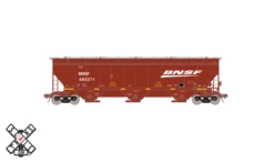 ScaleTrains Rivet 33298 HO Scale Gunderson 5188 Covered Hopper BNSF 486424