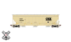 ScaleTrains Rivet 33312 HO Scale Gunderson 5188 Covered Hopper CSXT 265266