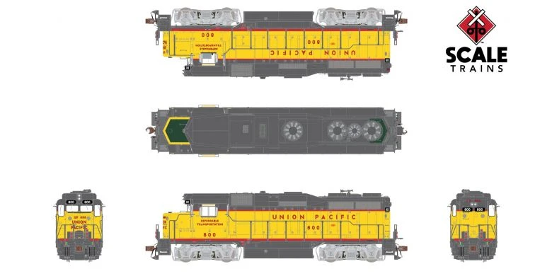 ScaleTrains Rivet 33408 HO Scale EMD GP30 Union Pacific "Dependable" UP 835 DCC LokSound 2 ScaleTrains Rivet 33408 HO Scale EMD GP30 Union Pacific "Dependable" UP 835 DCC LokSound - Image 2