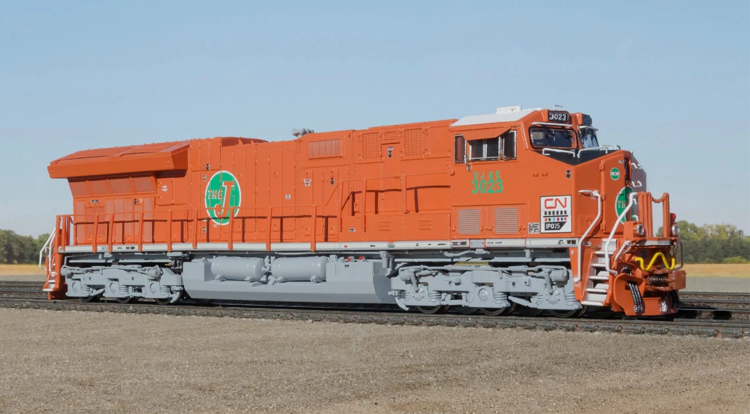 ScaleTrains Rivet 33638 N Scale GE ET44 Tier 4 Diesel "EJ&E Heritage" CN 3023 DCC & Sound 1 ScaleTrains Rivet 33638 N Scale GE ET44 Tier 4 Diesel "EJ&E Heritage" CN 3023 DCC & Sound