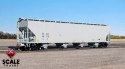 ScaleTrains Rivet 33689 HO Scale PS-2 5820 Covered Hopper Pullman Leasing PLCX 43930