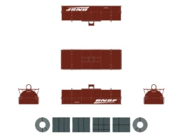 ScaleTrains Rivet 38404 HO Scale Thrall 48' Coil Steel Car BNSF "Wedge" 534122 6 ScaleTrains Rivet 38404 HO Scale Thrall 48' Coil Steel Car BNSF "Wedge" 534122 -Model Train Toys Shop scaletrains rivet 38404 ho scale thrall 48 coil steel car bnsf wedge 534122 2