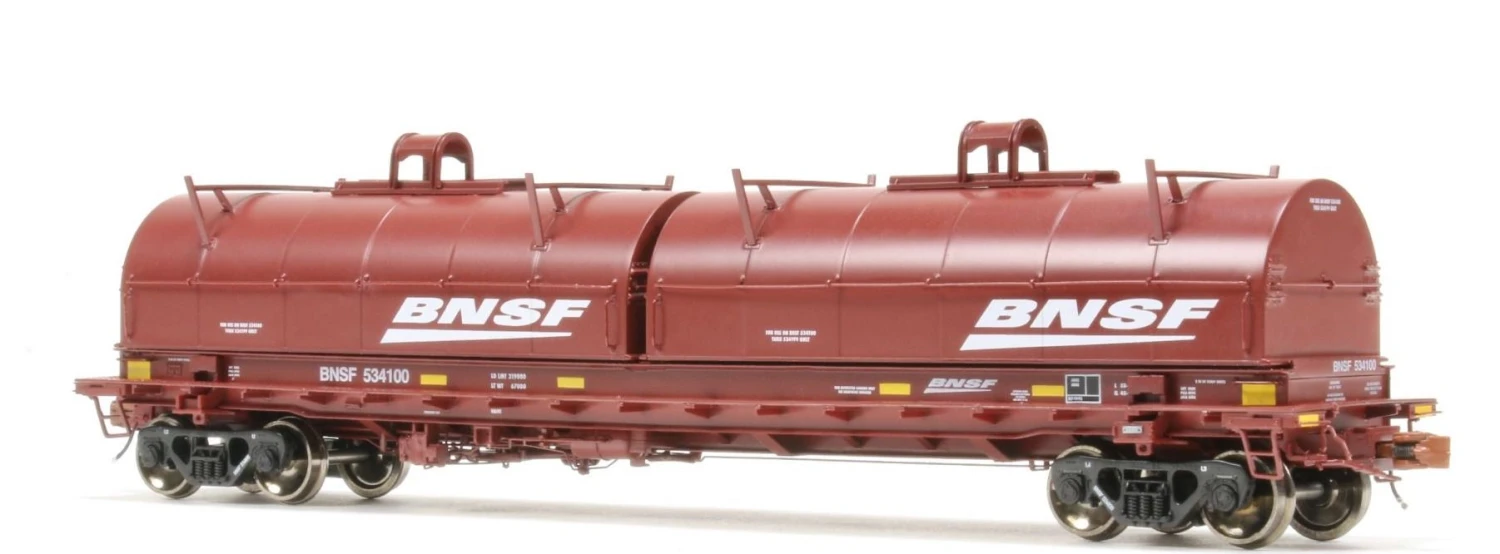 ScaleTrains Rivet 38404 HO Scale Thrall 48' Coil Steel Car BNSF "Wedge" 534122 1 ScaleTrains Rivet 38404 HO Scale Thrall 48' Coil Steel Car BNSF "Wedge" 534122