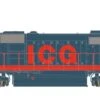 ScaleTrains Rivet 38809 HO Scale EMD SD40-2 Illinois Central Gulf ICG 6043 - DCC & Sound