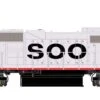 ScaleTrains Rivet 38830 HO Scale EMD SD40-2 SOO Line 6604 - DC