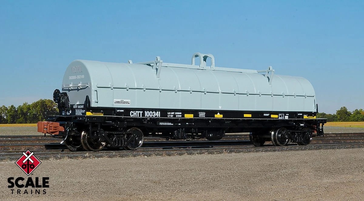 ScaleTrains Rivet N Scale 33548 Thrall-Trinity 42' Steel Coil Car UP/CHTT 100341 1 ScaleTrains Rivet N Scale 33548 Thrall-Trinity 42' Steel Coil Car UP/CHTT 100341