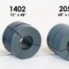 Tangent 1403 HO Scale Banded Coil Steel Loads 8 Pack Sizes: 72" X 60"
