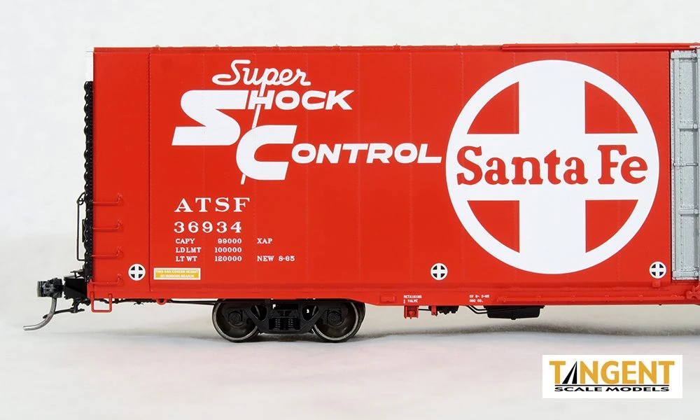 Tangent Scale Models 25023-04 HO Scale Greenville 86' Auto Parts Boxcar Santa Fe ATSF 36918 4 Tangent Scale Models 25023-04 HO Scale Greenville 86' Auto Parts Boxcar Santa Fe ATSF 36918 - Image 4