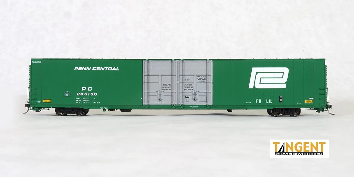 Tangent Scale Models 25027-05 HO Scale 86' Auto Parts Boxcar Penn Central PC 295156 2 Tangent Scale Models 25027-05 HO Scale 86' Auto Parts Boxcar Penn Central PC 295156 - Image 2