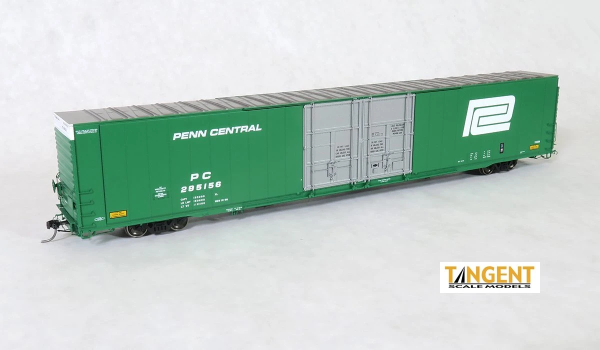 Tangent Scale Models 25027-05 HO Scale 86' Auto Parts Boxcar Penn Central PC 295156 1 Tangent Scale Models 25027-05 HO Scale 86' Auto Parts Boxcar Penn Central PC 295156