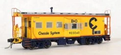 Tangent Scale Models 60019 HO Scale ICC B&O I-18 Caboose Chessie System (1982+ Era) B&O -Model Train Toys Shop tangent scale models 60019 ho scale icc b o i 18 caboose chessie system 1982 era b o 903040