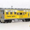 Tangent Scale Models 60022-01 HO Scale ICC B&O I-18 Caboose Chessie System Gold Safety B&O C-3010