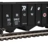 Walthers 910-1992 HO Scale 4 Bay 100 Ton Hopper Rio Grande D&RGW 16982