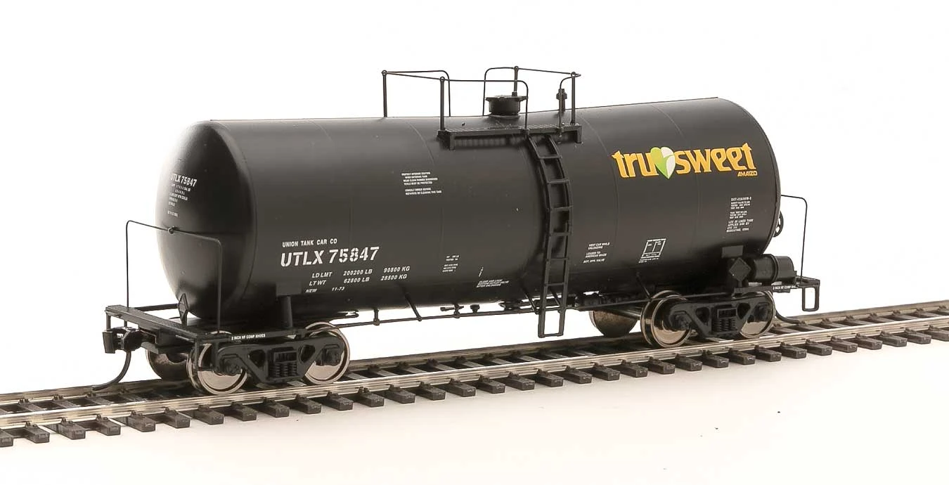 Walthers 920-100163 HO Scale 16,000 Gallon Funnel Flow Tank Car Tru Sweet UTLX 75847 1 Walthers 920-100163 HO Scale 16,000 Gallon Funnel Flow Tank Car Tru Sweet UTLX 75847