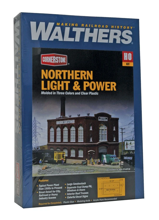 Walthers Cornerstone 933-3021 HO Scale Northern Light And Power Kit 2 Walthers Cornerstone 933-3021 HO Scale Northern Light And Power Kit - Image 2