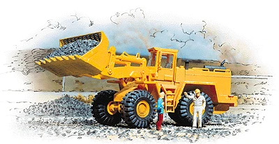 Walthers Cornerstone 933-3141 HO Scale Wheel Loader Kit - NOS 1 Walthers Cornerstone 933-3141 HO Scale Wheel Loader Kit - NOS