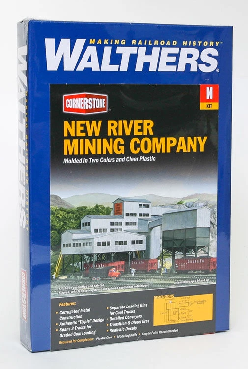 Walthers Cornerstone 933-3221 N Scale New River Mining Co. Kit 2 Walthers Cornerstone 933-3221 N Scale New River Mining Co. Kit - Image 2