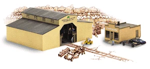 Walthers Cornerstone 933-3235 N Scale Walton & Sons Lumber Kit 1 Walthers Cornerstone 933-3235 N Scale Walton & Sons Lumber Kit