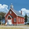 Walthers Cornerstone 933-3656 HO Scale Cottage Grove School With LED - Kit