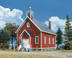 Walthers Cornerstone 933-3656 HO Scale Cottage Grove School With LED - Kit