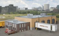 Walthers Cornerstone 933-3861 N Scale Central Beverage Distribution Structure Kit