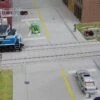 Walthers Cornerstone 933-4121 HO Scale Modern Concrete Grade Crossing