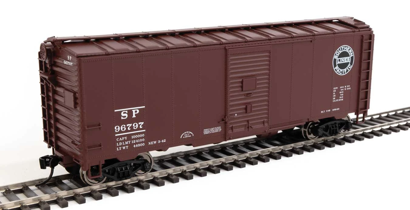 Walthers Mainline 910-2742 HO Scale 40' AAR Modified 1937 Boxcar Southern Pacific SP 96797 1 Walthers Mainline 910-2742 HO Scale 40' AAR Modified 1937 Boxcar Southern Pacific SP 96797