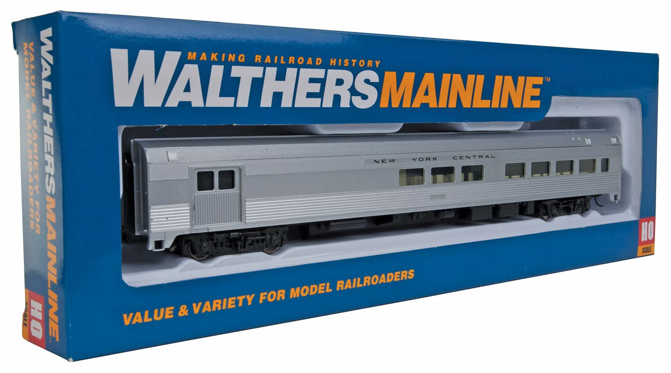 Walthers Mainline 910-30055 HO Scale 85' Budd Baggage Lounge New York Central NYC 4 Walthers Mainline 910-30055 HO Scale 85' Budd Baggage Lounge New York Central NYC - Image 4