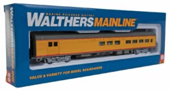 Walthers Mainline 910-30058 HO Scale 85' Budd Baggage Lounge Union Pacific UP -Model Train Toys Shop walthers mainline 910 30058 ho scale 85 budd baggage lounge union pacific up 4