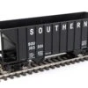 Walthers MainLine 910-56616 100 Ton 2 Bay Hopper Southern Black SOU 103301