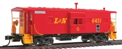 Walthers Platinum Line 932-40468 HO Scale International Bay Window Caboose L&N 6431 - NOS