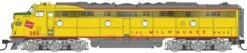 Walthers Proto 920-42953 HO Scale EMD E9A Diesel Milwaukee Road MILW 203C DCC LokSound