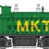 Walthers Proto 920-48508 HO Scale EMD SW1200 Diesel Missouri-Kansas-Texas MKT 6