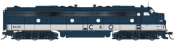 Walthers Proto 920-49912 HO Scale EMD E8A Diesel Chesapeake & Ohio C&O 4015 DC