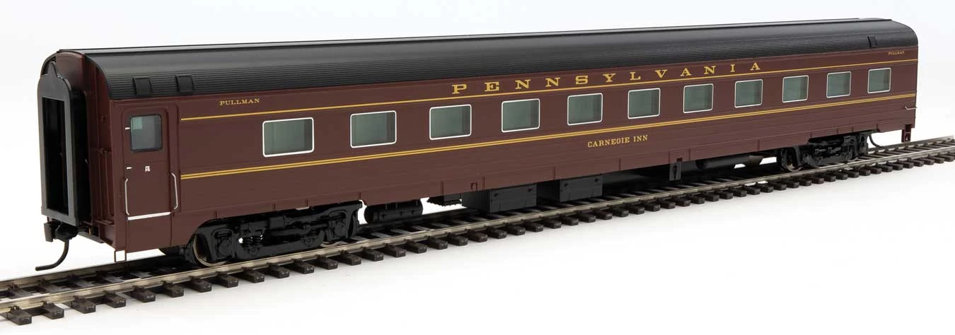Walthers Proto 920-9724 HO Scale 85' Budd 21 Roomette Sleeper Pennsylvania Carnegie Inn 1 Walthers Proto 920-9724 HO Scale 85' Budd 21 Roomette Sleeper Pennsylvania Carnegie Inn