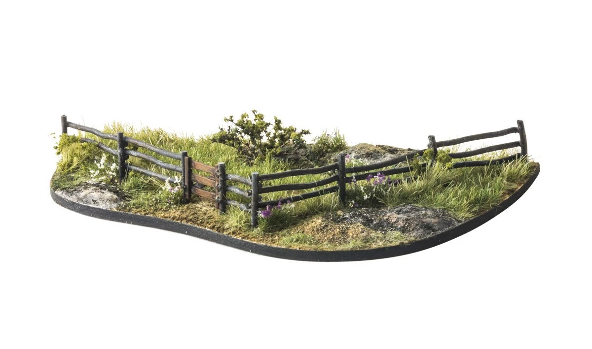 Woodland Scenics Woodland A2981 HO Scale Log Fence Kit 2 Woodland Scenics Woodland A2981 HO Scale Log Fence Kit - Image 2