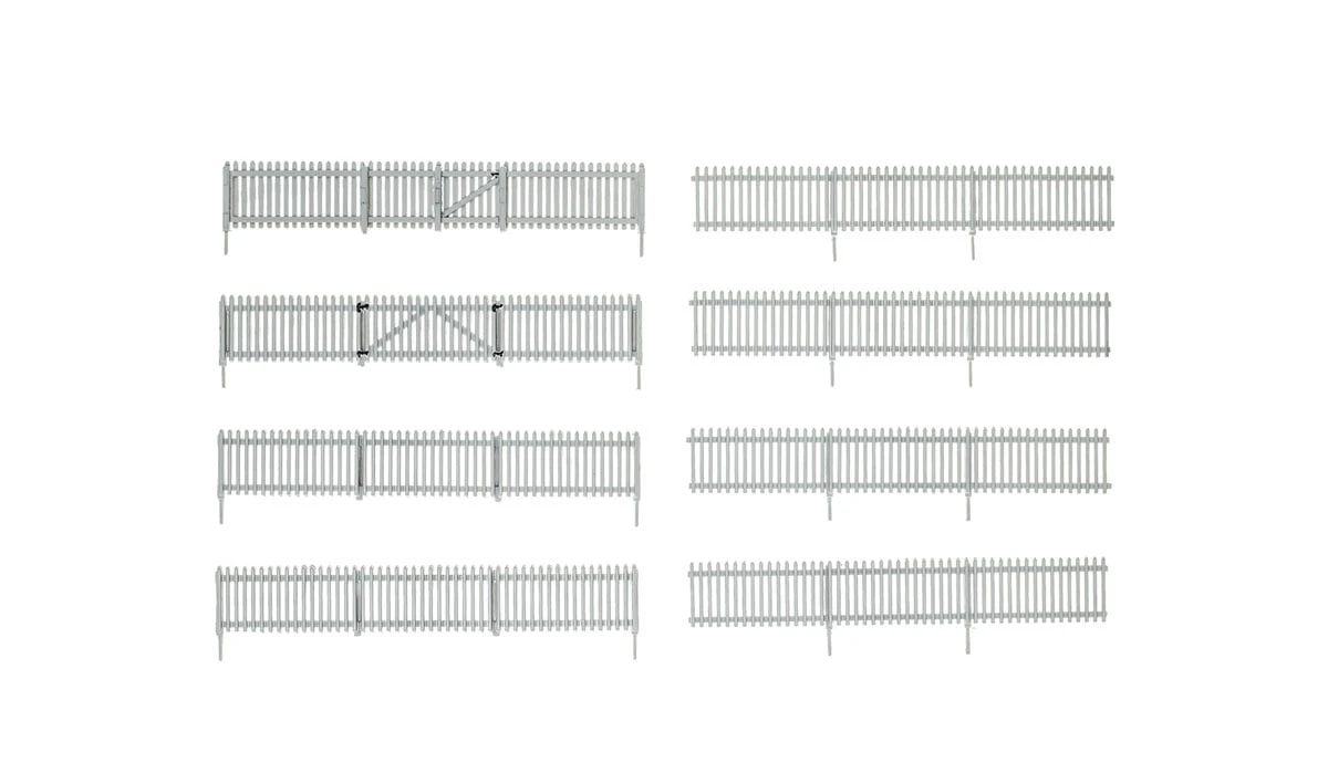 Woodland Scenics Woodland A2994 N Scale Picket Fence Kit 2 Woodland Scenics Woodland A2994 N Scale Picket Fence Kit - Image 2