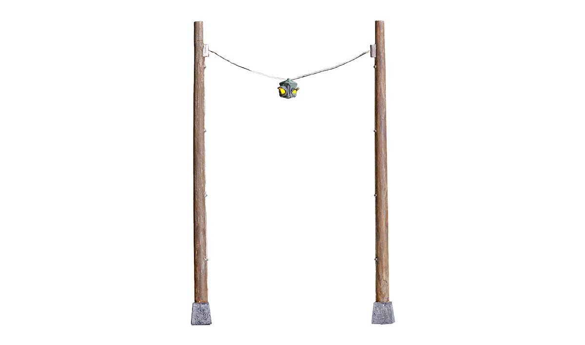 Woodland Scenics Woodland JP5665 O Scale Just Plug Suspended Flashing Traffic Lights 1 Woodland Scenics Woodland JP5665 O Scale Just Plug Suspended Flashing Traffic Lights
