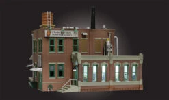 Woodland Scenics BR4924 N Scale Built Up Structure - Clyde & Dale's Barrel Factory With LED Lighting 12 Woodland Scenics BR4924 N Scale Built Up Structure - Clyde & Dale's Barrel Factory With LED Lighting -Model Train Toys Shop woodland scenics br4924 n scale built up structure clyde dale s barrel factory g 1